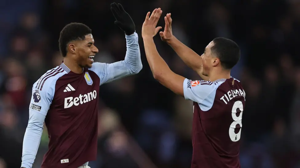 ‘Holte Finish have a brand-new hero’ – Rashford shines in Aston Villa win